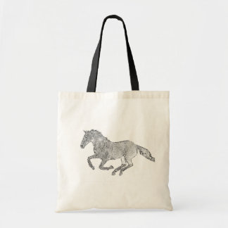 Thoroughbred Gallop Canvas tas