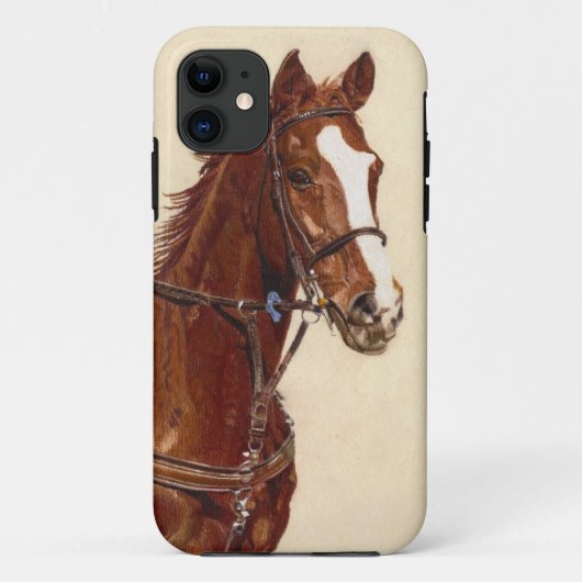 Thoroughbred Horse iPhone 5 Barely Daar Hoesje (Achterkant)
