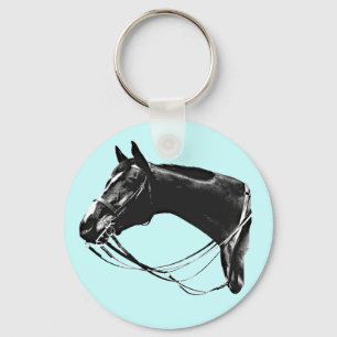Thoroughbred horse keyring sleutelhanger