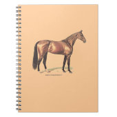 Thoroughbred Horse Notitieboek (Voorkant)