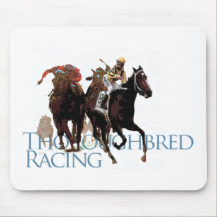 Thoroughbred Horse Racing Gifts Muismat