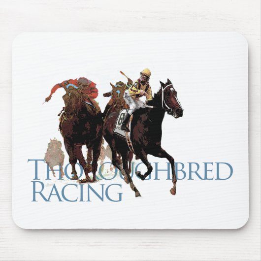 Thoroughbred Horse Racing Gifts Muismat (Voorkant)