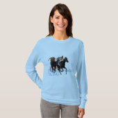 Thoroughbred Horse Racing Gifts T-shirt (Voorkant volledig)