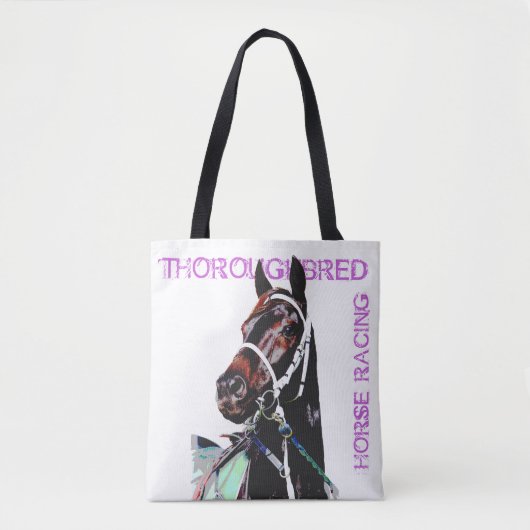 Thoroughbred Horse Racing Tas (Voorkant)