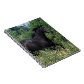 Thoroughbred Horse Runin Grass Notitieboek (Rechterzijde)