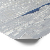 Thoroughbred Horse Runin the Snow Poster (Hoek)