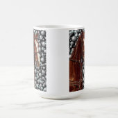 Thoroughbred Horse w/ Bubbles Art Koffiemok (Center)