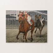 Thoroughbred Horse Wins Race Legpuzzel (Horizontaal)