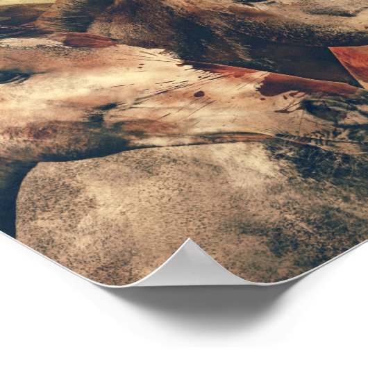 Thoroughbred Horses Decoupage Print (Hoek)