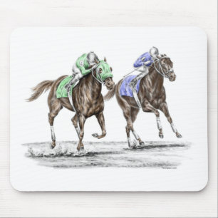 Thoroughbred Horses Racing Muismat