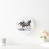 Thoroughbred Horses Racing Ronde Klok (Huis)