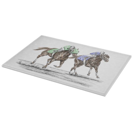 Thoroughbred Horses Racing Snijplank (Hoek)