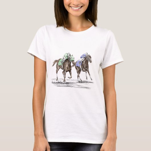 Thoroughbred Horses Racing T-shirt