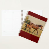 Thoroughbred Mare and Foal Munnings Planner (Display)