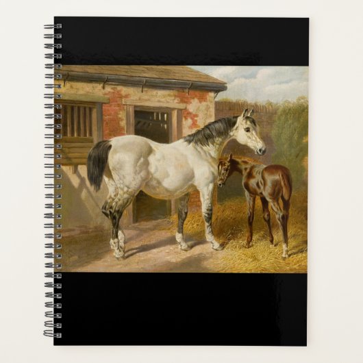 Thoroughbred Mare and Foal Planner (Voorkant)