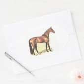 Thoroughbred Ovale Sticker (Envelop)