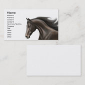 Thoroughbred Profile Card Visitekaartje (Voorkant / Achterkant)