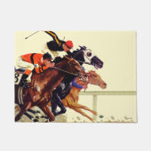 Thoroughbred Race Deurmat (Voorkant)