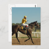 Thoroughbred Race Horse Briefkaart (Voorkant / Achterkant)