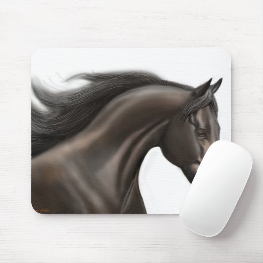 Thoroughbred Race Horse Mousepad Muismat (Met muis)