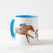 Thoroughbred Race Horse Ringer Mok (Voorkant links)