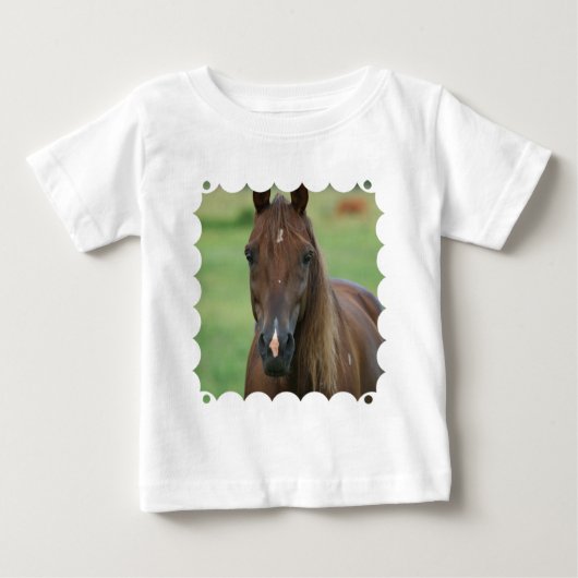 Thoroughbred Race Horse Toddler T-Shirt (Voorkant)