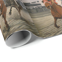 Thoroughbred Race Horse Wins Classic