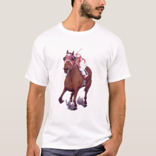 Thoroughbred Race Horse Wins T-shirt