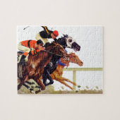 Thoroughbred Race Legpuzzel (Horizontaal)