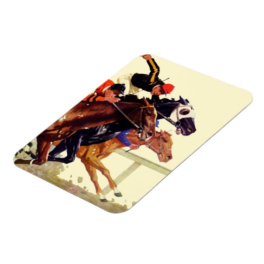 Thoroughbred Race Magneet (Linkerzijde)