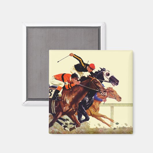 Thoroughbred Race Magneet (Voorkant / Achterkant)