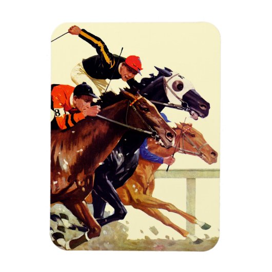 Thoroughbred Race Magneet (Verticaal)