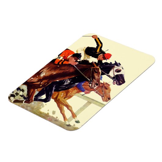 Thoroughbred Race Magneet (Linkerzijde)
