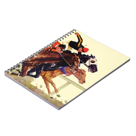 Thoroughbred Race Notitieboek (Linkerzijde)