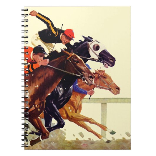 Thoroughbred Race Notitieboek (Voorkant)