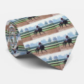 Thoroughbred race-paard-out-stropdas stropdas (Opgerold)