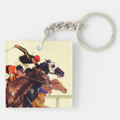 Thoroughbred Race Sleutelhanger (Achterkant)