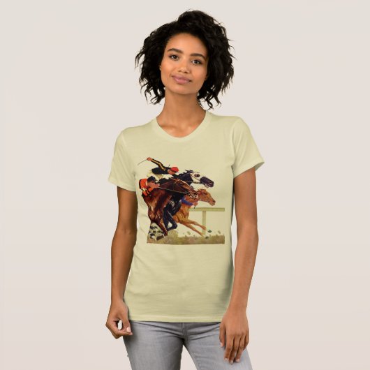 Thoroughbred Race T-shirt (Voorkant volledig)