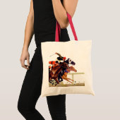 Thoroughbred Race Tote Bag (Voorkant (product))