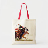 Thoroughbred Race Tote Bag (Voorkant)