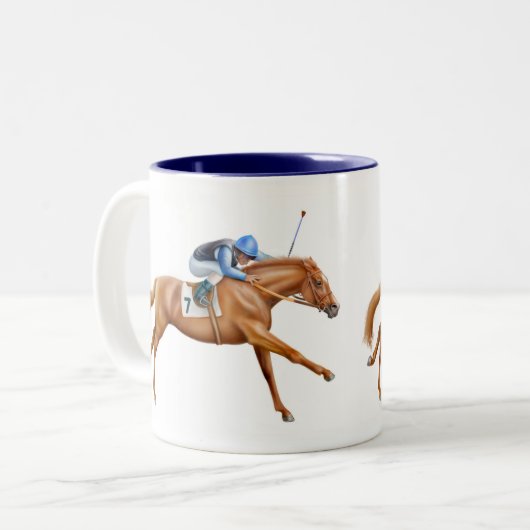 Thoroughbred Racehorse Mok (Voorkant links)