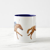 Thoroughbred Racehorse Mok (Center)