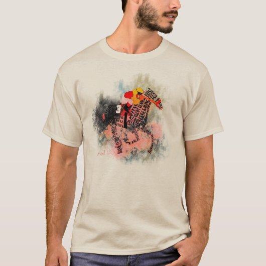 Thoroughbred Racehorse T-Shirt (Voorkant)