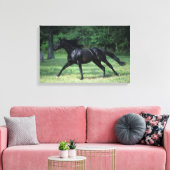 Thoroughbred Running Canvas Afdruk (Insitu (Woonkamer))