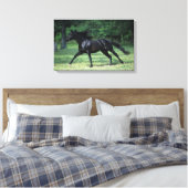 Thoroughbred Running Canvas Afdruk (Insitu (Slaapkamer))