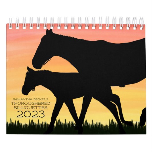 Thoroughbred Silhouettes 2023 Agenda Kalender (Hoes)
