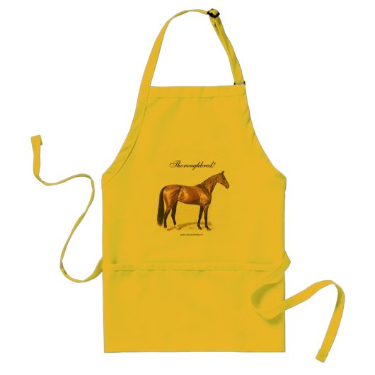 Thoroughbred Standaard Schort (Voorkant)