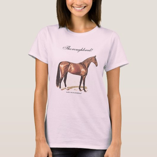 Thoroughbred T-shirt (Voorkant)