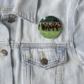 Thoroughbred Youngsters Ronde Button 5,7 Cm (In situ)