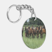 Thoroughbred Youngsters Sleutelhanger (Voorkant Links)
